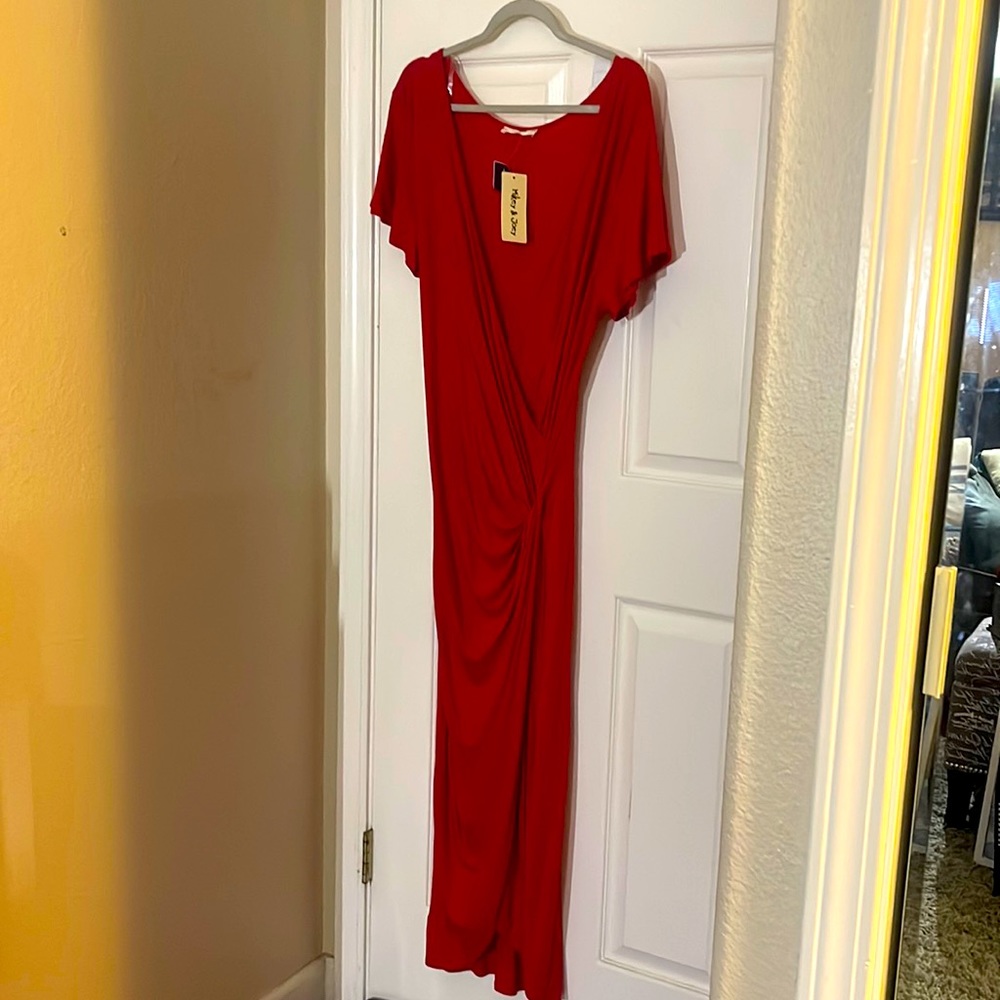 Cute New Red Maxi Dress